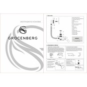 Автоматический слив-перелив для ванны Grocenberg GB230CR