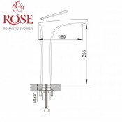 Смеситель для раковины ROSE R2711F