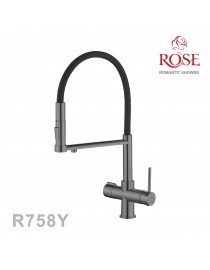 Смеситель для кухни с фильтром питьевой воды ROSE R758Y