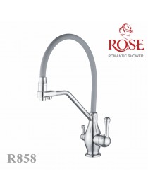 Смеситель для кухни с фильтром питьевой воды ROSE R858