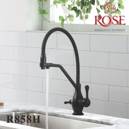Смеситель для кухни с фильтром питьевой воды ROSE R858H