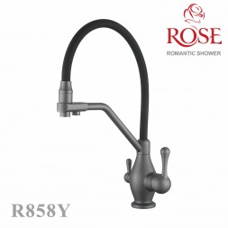 Смеситель для кухни с фильтром питьевой воды ROSE R858Y