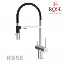 Смеситель для кухни с фильтром питьевой воды ROSE R958