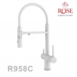 Смеситель для кухни с фильтром питьевой воды ROSE R958C