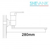 Смеситель для ванны SHEVANIK S5602