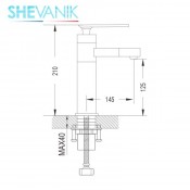 Смеситель для раковины SHEVANIK S6601H