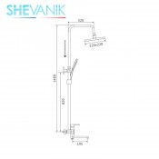 Душевая система SHEVANIK S9336