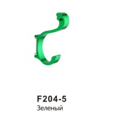 Крючок двойной цветной Frap F204-5 зеленый