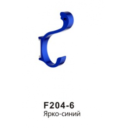 Крючок двойной цветной Frap F204-6 синий