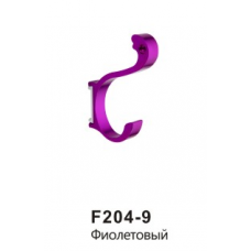 Крючок двойной цветной Frap F204-9 фиолетовый