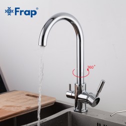 Смеситель для кухни с фильтром питьевой воды FRAP F4352