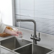 Смеситель для кухни с фильтром питьвой воды FRAP F4352-9