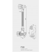 Обвязка для ванны полуавтомат Frap F68