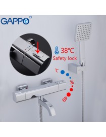 Смеситель термостатический для ванны GAPPO G3291