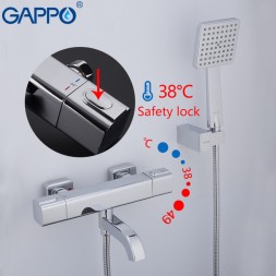 Смеситель термостатический для ванны GAPPO G3291