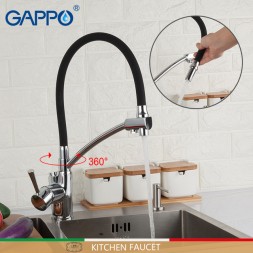 Смеситель для кухни с гибким изливом и фильтром GAPPO G4398-11