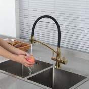 Смеситель для кухни с фильтром питьевой воды GAPPO G4398-13