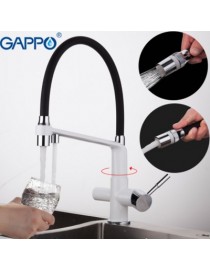 Смеситель для кухни с гибким изливом и фильтром GAPPO G4398-9