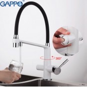 Смеситель для кухни с гибким изливом и фильтром GAPPO G4398-9