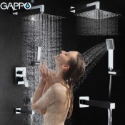 Встроенный смеситель для ванны с 3-функциями GAPPO G7102